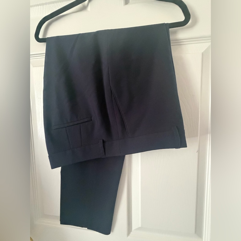 Tahari ASL Navy Dress Pants